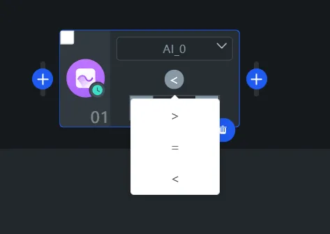 模拟I/O判断条件