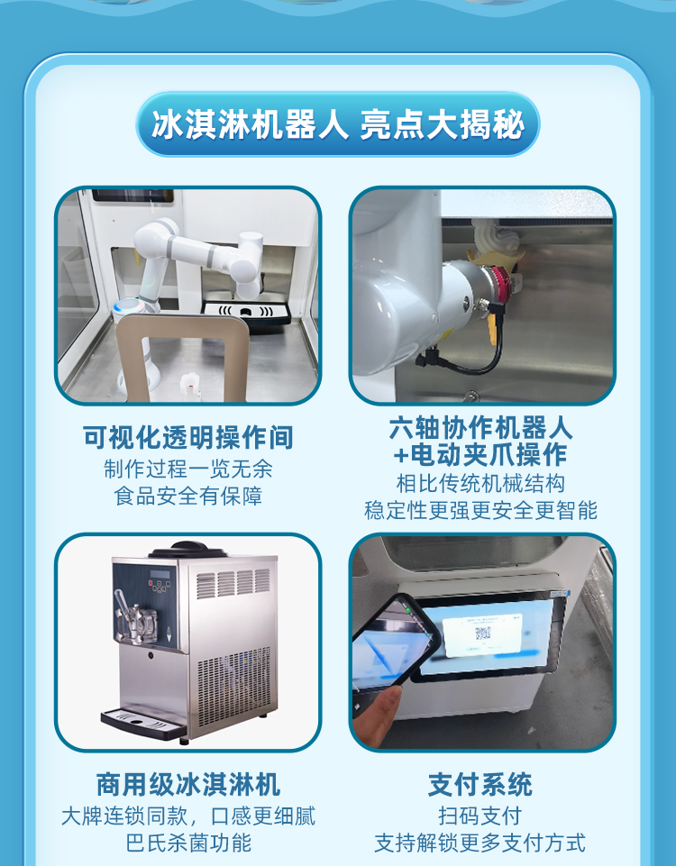 冰淇淋机器人展示图2